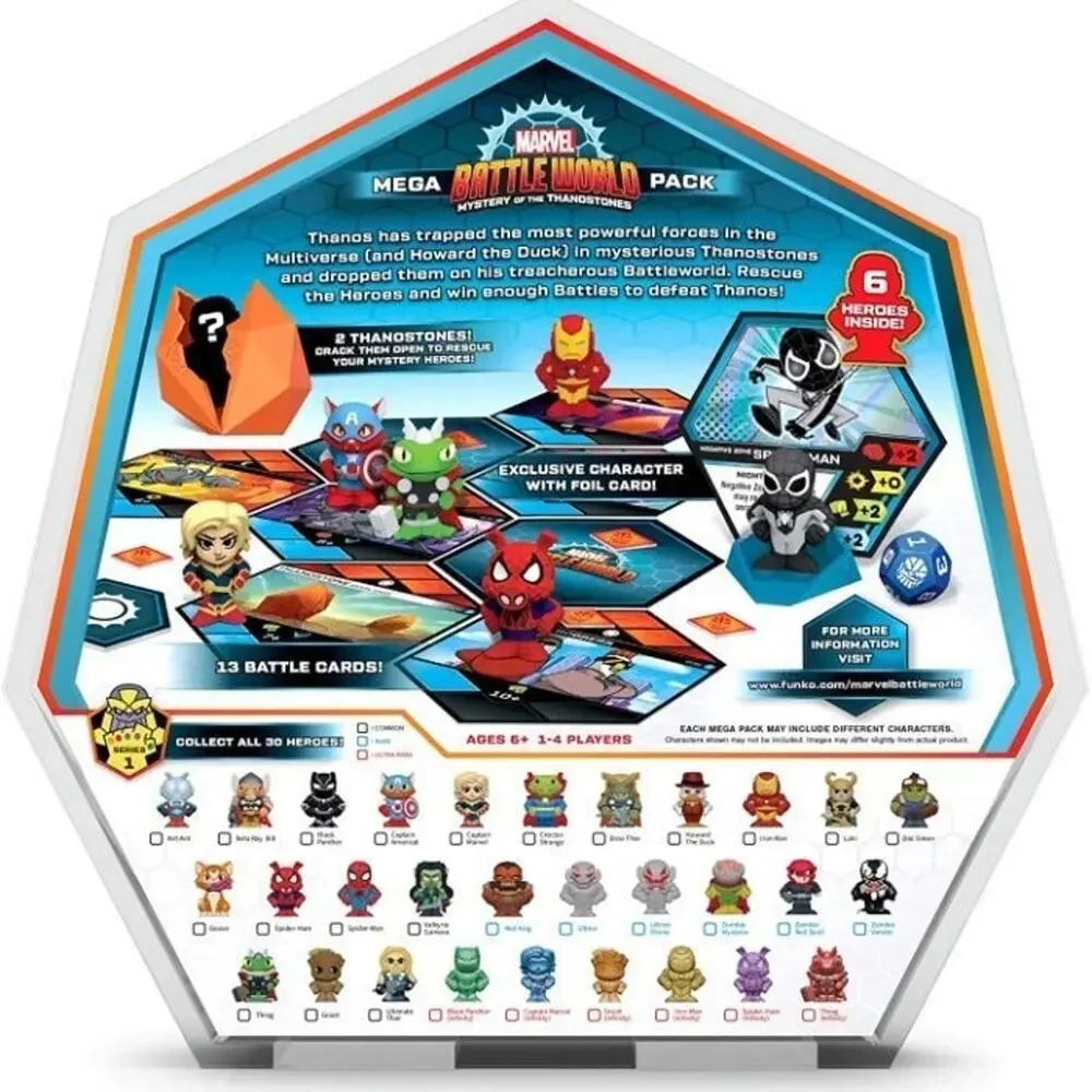 Funko Marvel Battleworld: Series 1 Mega Pack – Negative Zone Spiderman
